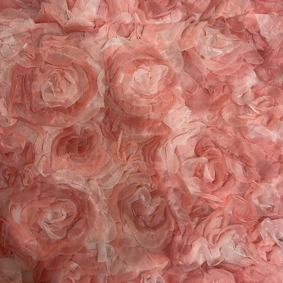 ADRIELE MINI DRESS - SWEETHEART BODYCON 3D FLORAL DRESS IN PINK FLORAL - Picture 7 of 8